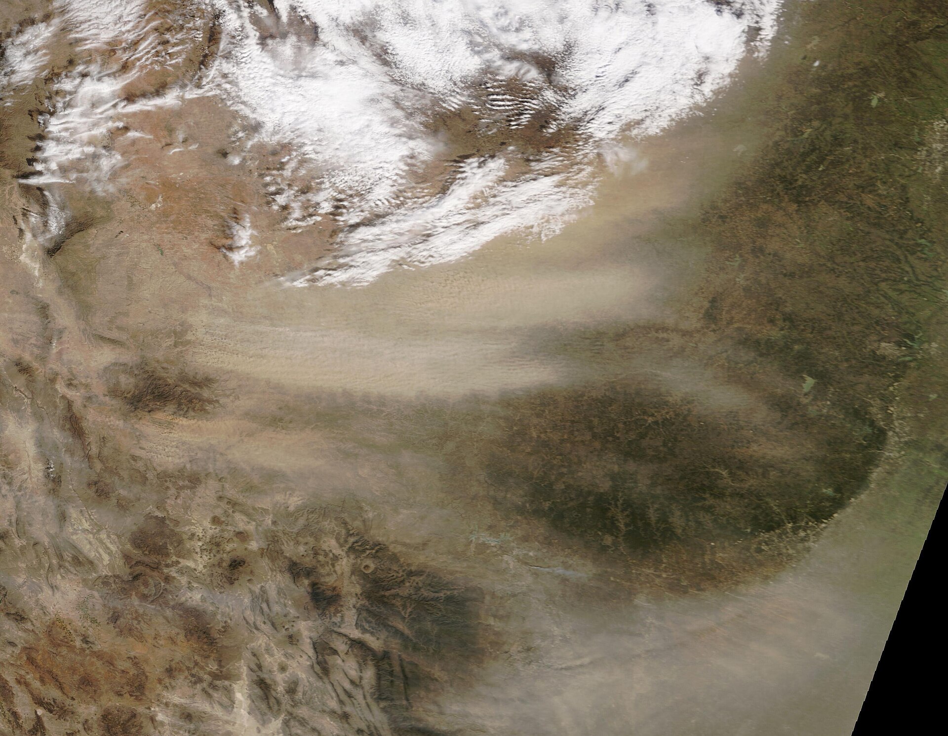 dust storm farm great plains drought