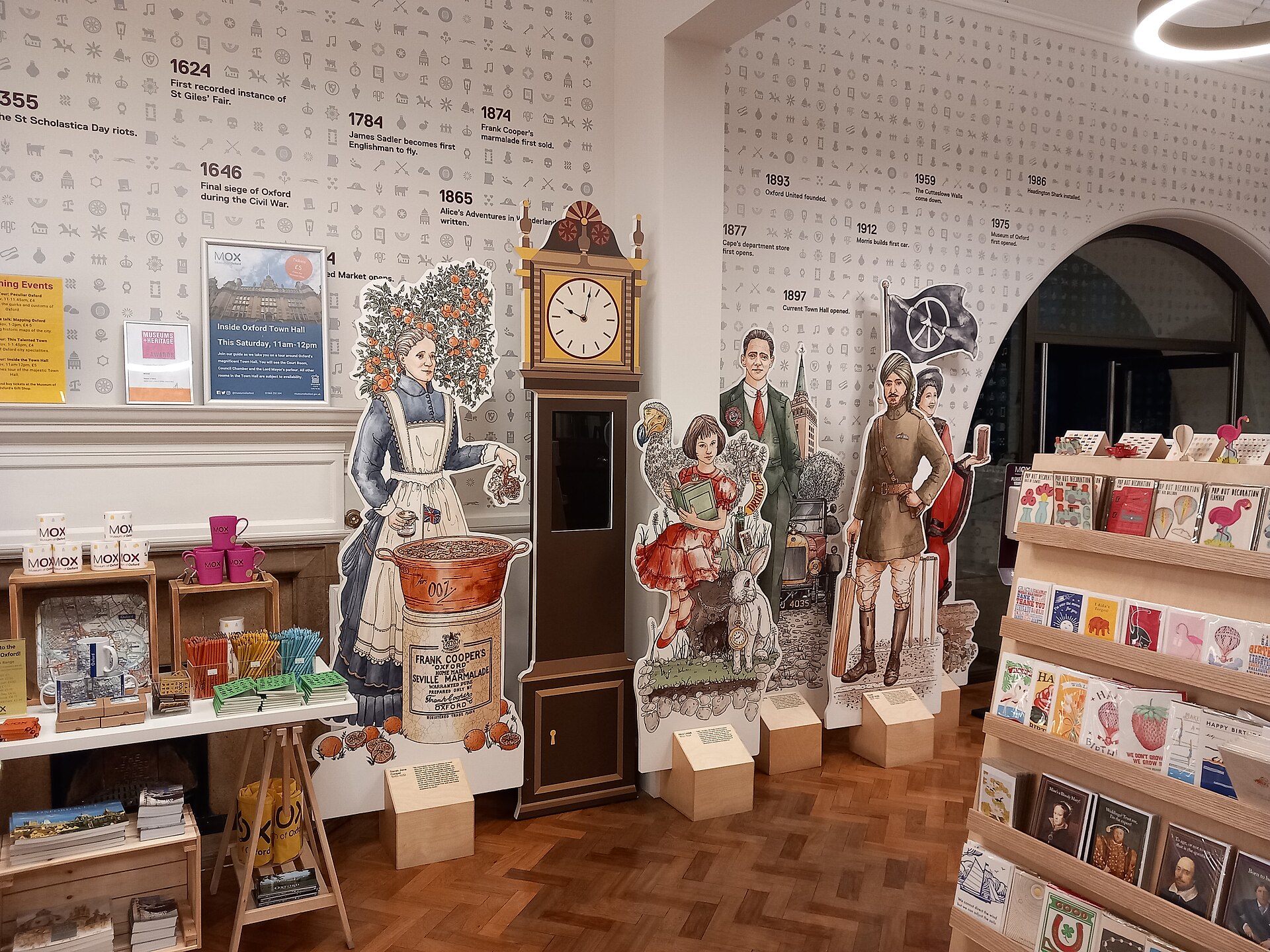 museum gift shop postcards